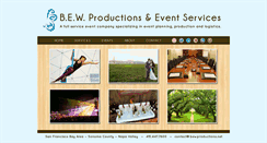 Desktop Screenshot of bewproductions.net
