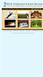 Mobile Screenshot of bewproductions.net